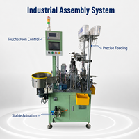 Machine automatique de fabrication de roulements à billes pour l'assemblage des anneaux intérieur et extérieur et l'inspection finale en usine de roulements