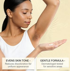 Crème blanchissante bio de marque propre pour le corps et le cou, hydratant corporel éclaircissant à la vitamine C - Product Image 3