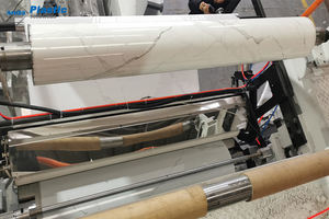 Machine de production de panneaux muraux en PVC polygranite marbré automatique Anda avec ligne de production de panneaux UV - Product Image 4