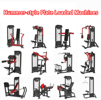 Machine de musculation commerciale à charge libre de type Hummer, intégrant Squat, High Lat Pulldown et Fly, pour studio de fitness
