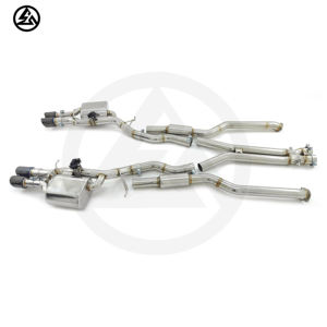 Sistema de Escape CSZ de Acero Inoxidable Catback para <span class=keywords><strong>BMW</strong></span> <span class=keywords><strong>M5</strong></span> E60 E61/M6 E63 E64 S85 5.0L <span class=keywords><strong>V10</strong></span> 2005-2011, Silenciador Ss304 con Válvula Electrónica - Product Image 2