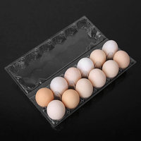 Plateau à œufs en plastique transparent pour 30 œufs, boîte à œufs, emballage en plastique, plateau d'emballage pour œufs