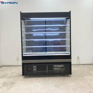 Refrigerador Comercial Independiente con Cortina de <span class=keywords><strong>Aire</strong></span> BYRON, Exhibidor Abierto para Supermercados, Equipo de Refrigeración Ecológico - Product Image 2