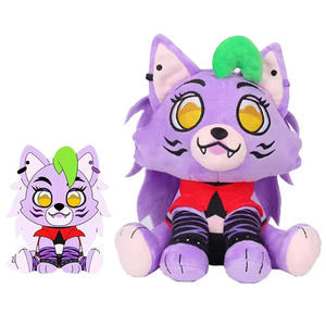 Özel peluş kurt dolması hayvan oyuncak tasarım peluş bebek üreticileri özel peluş hayvan oyuncak yapmak - Product Image 1