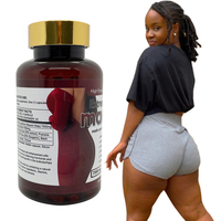 Pilules et capsules Extreme Curve Maca Plus pour l'amélioration des fesses, résultats visibles en quelques semaines, produits de beauté pour femmes, usage quotidien.