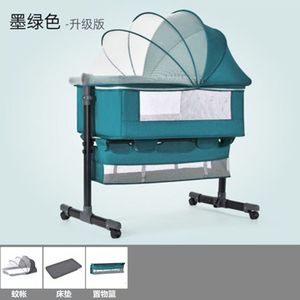Cuna Colecho Portátil para Bebé con Altura y Patas Ajustables, Cuna con Mosquitera para Recién Nacido - Product Image 4