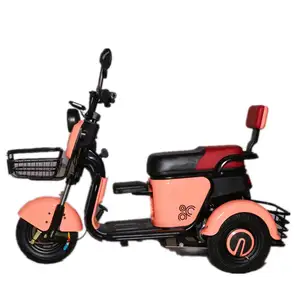 Tuk Mobile Coffee Bike Scooter eléctrico Carro automático Triciclos motorizados Refrigerador Triciclo eléctrico