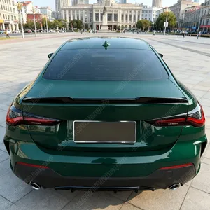 StarNav Pour Série 4 G22 430i G82 M4 2021 2022 2023 2024 Aileron arrière de voiture style PSM, plaque de spoiler, décoration d'aile fixe - Product Image 4