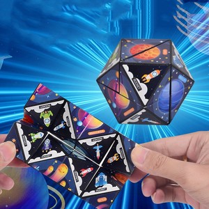 Đồ Chơi Giảm Căng Thẳng Hộp Chuyển Hình Rèn Luyện Não Đồ Chơi Khối Lập Phương Ma Thuật Từ Tính Hình Học 3D - Product Image 4