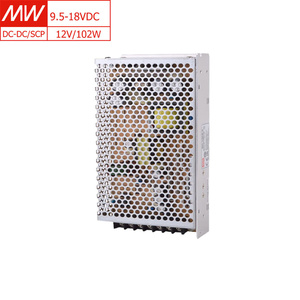 MEAN WELL-Convertidor de potencia para uso industrial y de comunicación, rango de entrada 2:1, 12V, 8.5A, 102W, bajo nivel de ruido, 1, 2, 1, 2, 2, 1, 2, 1, 2, 1, 2 - Product Image 1