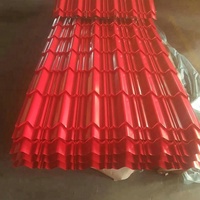 PPGI Vorlackierte Farbbeschichtete Wellblechplatten / Metalldachplatten für Lagerhallen