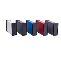 BAD 11014 fabricants de boîtes en aluminium standard boîtier en aluminium d'alimentation portable en aluminium pour BAHAR