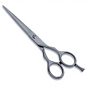 Ciseaux de coiffure économiques ASAP pour barbier et esthétique, ciseaux à effiler à lame acérée, pointe creuse, lame en acier - Product Image 1
