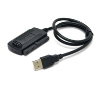 Cable adaptador de disco duro Hdd para Pc y portátil, convertidor Usb 2,0 IDE Sata 2,5 de 3,5 pulgadas