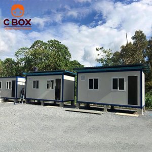 บ้านสำนักงานสำเร็จรูปแบบโมดูลาร์ที่ปรับแต่งได้ ยี่ห้อ Cbox  บ้านขนาดเล็กแบบพกพา  บ้านคอนเทนเนอร์แบบแพ็คสำเร็จ - Product Image 5