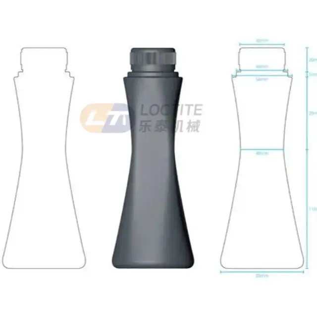 Proveedores de China Loctite semicompleto molde de soplado automático preforma botella de plástico para mascotas