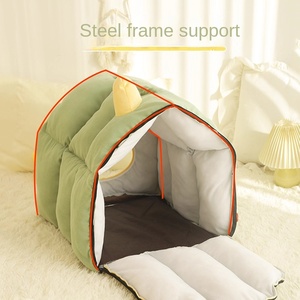 Winter Warm Closed Nest Umwelt freundliche Solid Pattern Universal Cat Mat für Kleintiere und Hunde Four Seasons Use - Product Image 4