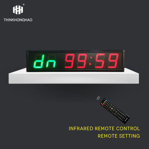 Think Hong Hao HIT6-4(2G4R) Affiche <span class=keywords><strong>numérique</strong></span> infrarouge verte + rouge à 6 chiffres de 4 pouces pour un usage commercial en intérieur - Product Image 6