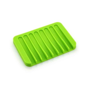 8 X 12cm Sink Caddy Organizer for Silicone Bathroom Soap Dishes Kitchen Dish Caddy Organizer Silicone Dish Soap Tray - Product Image 1