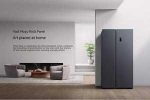 Original Mijia 610L Side By Side <b>Refrigerator</b> Ink Feather Rock Double Inverter Grade 1 Energy Efficiency No Frost Smart Fridge - Product Image 4