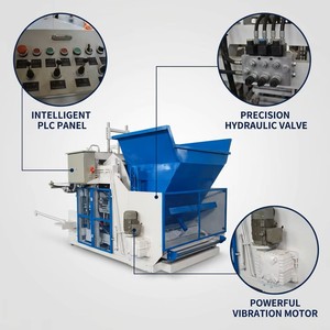 Máquina Automática para Fabricar Bloques de Hormigón QMY12-15, Sin Paletas, Fabricante de Ladrillos Huecos Móviles, <span class=keywords><strong>Precio</strong></span> de Fábrica - Product Image 6