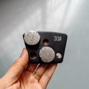 Efficiente CFS due denti tre fori affilati in lega di macinazione disco diamantato rilievo adatto per pavimenti in calcestruzzo - Product Image 6