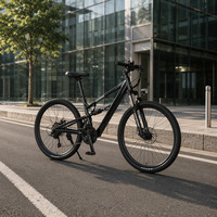 Vélo électrique 26 pouces, vélo électrique 400W 36V, vélo de banlieue avec suspension de fourche avant et frein à disque pour adultes