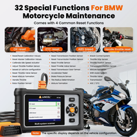 Escáner de Diagnóstico para Motocicletas ANCEL MT310, Lector de Códigos para BMW, Harley, Honda, Yamaha, Suzuki, Kawasaki con Funciones Especiales