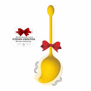 Neues Design Wireless Control Egg Jumping Vibrator Unsichtbares niedliches Mini-Flirt-Frucht-Vibrations massage gerät - Product Image 1