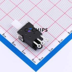 PB-12R10A-W <b>Push</b> <b>Button</b> <b>Switch</b> Through hole Component (THT) <b>Switch</b> - Product Image 2