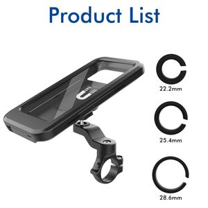 Support de téléphone pour vélo étanche, rotation à 360 degrés, support de téléphone portable réglable pour vélo, support de smartphone pour vélo - Product Image 3