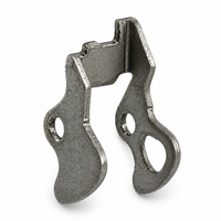 Support de fixation en acier inoxydable sur mesure usiné CNC, fabrication OEM de clips de fixation estampés de précision