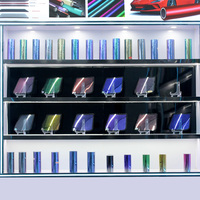 Película de Tinte para Ventanas de Auto Camaleón PET de Alta Calidad, UV99 Anti UV, Antienvejecimiento, Aislamiento Térmico de Larga Duración IRR