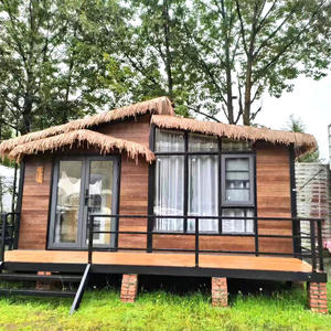 Cabaña de Madera Estilo Contenedor, Casa Rectangular de Madera Sólida, Casa de Campo Prefabricada para Exteriores, Atracción Turística, Casa Móvil - Product Image 1