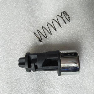 Botón de Palanca de Cambios para Honda Accord 54132-S84-A81, Cabeza Negra de Plástico con Resorte, Compatible con CG5 - Product Image 1