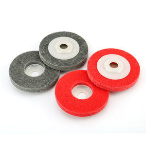 ล้อขัดไฟเบอร์แบบต่างๆ ผลิตตามสั่ง 7P ขนาด 100*16 มม. ล้อขัดโลหะสแตนเลส ล้อไนลอนสำหรับเครื่องเจียร - Product Image 1