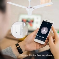 Interrupteurs de ventilateur Wifi à bouton poussoir 3 gang, automatisation de la maison intelligente UEMON