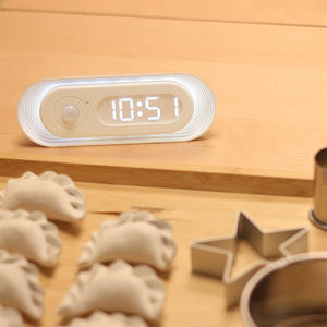 Lampe LED à capteur automatique Détecteur <span class=keywords><strong>de</strong></span> mouvement LED Veilleuse intérieure avec horloge - Product Image 2