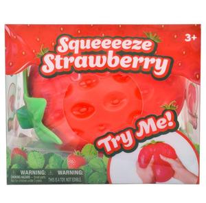 Bestseller – Jouets anti-stress à rebond lent en forme de fraises, figurines de fruits simulés, jouets amusants à presser pour enfants - Product Image 6