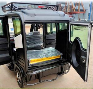 Venta directa de fábrica Nuevo diseño Camioneta eléctrica para adultos Tipo de tres ruedas Triciclos cerrados de transporte certificado EEC para pasajeros - Product Image 4