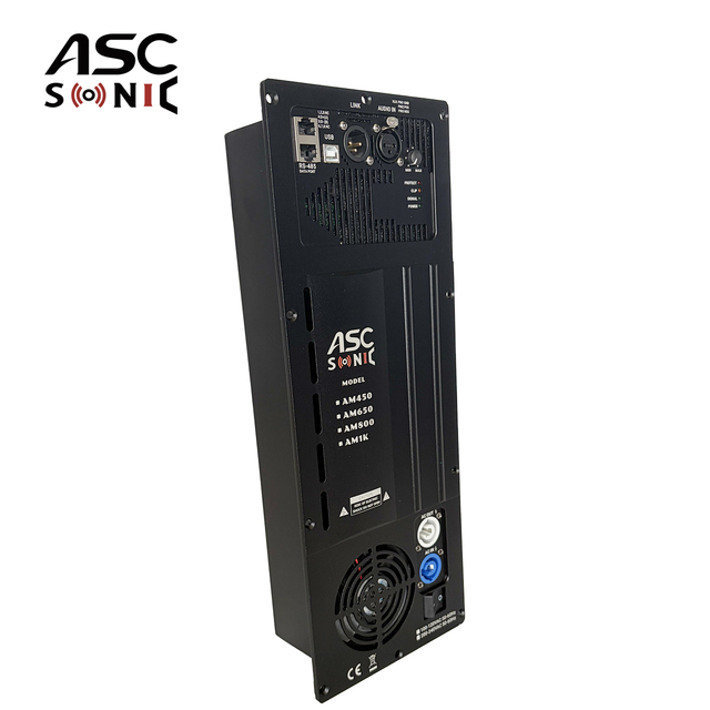 AM650 Plate Amplifier 650W High-Efficiency DSP Module for Active Full Range Speakers