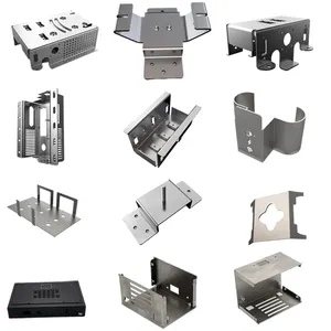 OEM Custom Metal Parts Aluminum Stainless Steel Frame Bracket Bending Welding Fabrication Services Metal Stamping Kits