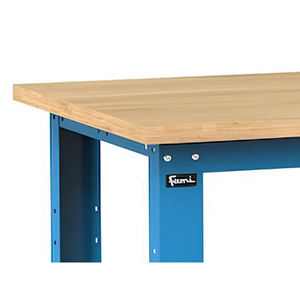 Fami Work 1024x750X882mm banco de trabajo azul con tapa de madera - Product Image 2