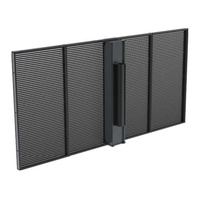 Écrans LED transparents en grille P2.8-5.6 pour intérieur, en aluminium moulé sous pression, pour ascenseurs, éducation, centres commerciaux, magasins de détail, signalétique