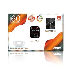2 đồng hồ loạt 10 ultra3 reloj thông minh Montre kết nối đồng hồ Smartwatch i60 phù hợp với cực với tai nghe - Product Image 3