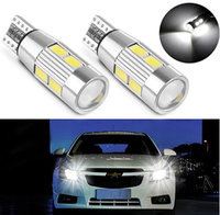 T10 10 SMD 5630 LED-Projektor linse Auto Clearance Lights W5W 501 10SMD 5730 LED-Lampe Park birne Canbus Fehlerfrei