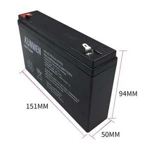 6 원격 제어 롤링 셔터 도어 유지 보수-무연 납산 배터리 필요 6V7Ah 자동차 장난감 주차 잠금 장치 - Product Image 2