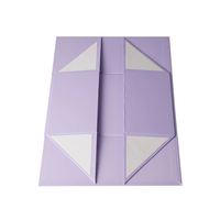 Boîte cadeau magnétique pliable et personnalisée de luxe, boîte d'emballage pour vêtements et vêtements
