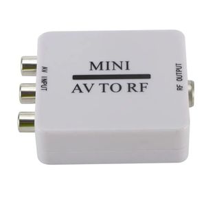 Modulateur AV vers RF à 3/<span class=keywords><strong>4</strong></span> canaux, <span class=keywords><strong>convertisseur</strong></span> RCA composite vers coaxial RF pour jeux rétro, VHS, magnétoscope, DVD vers téléviseur analogique ancien - Product Image 2