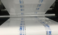 Machine d'impression d'étiquettes de sacs en plastique flexo numérique 2 couleurs pour pochettes en plastique